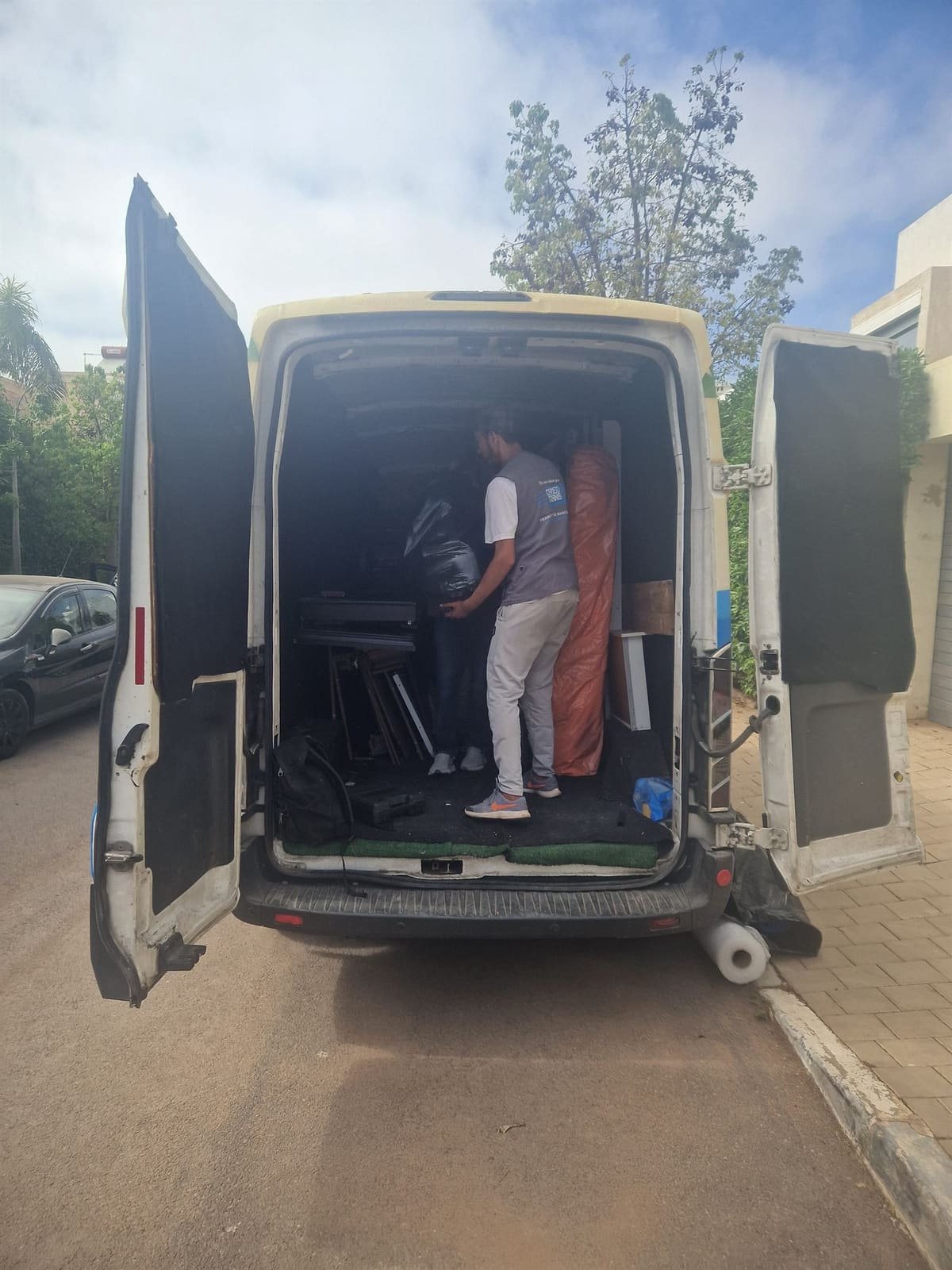 Chargement camion